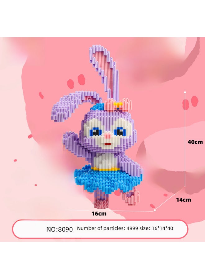 Toy/puzzle Category Building Blocks/figurines Subcategory Construction Toys Age Range Years Gender Unisex Material Plastic Theme-Color:8091 Backpack Wear Road - Image 4