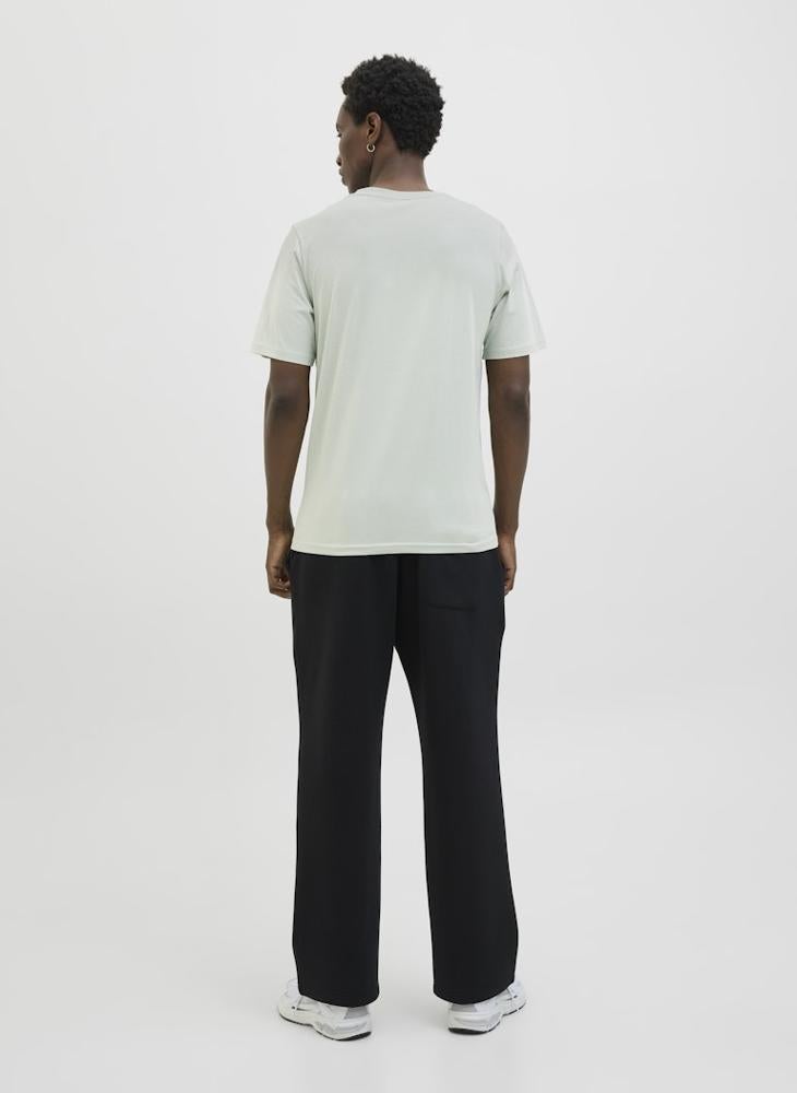 JACK & JONES 3 Pack Jcologan Summer Print Crew Neck T-Shirt  - Image 4