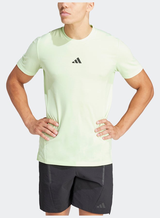 Adidas Designed for Training Workout T-Shirt - Image 2