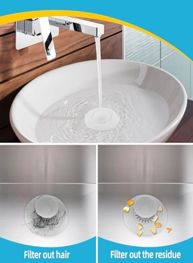 Buildcon 2-Pack Set Water Stopper, Drainage Cover, Kitchen Sink and Bathroom, Drain Cover Water Stopper with Leak Prevention and Odor Blocking Features - Image 2