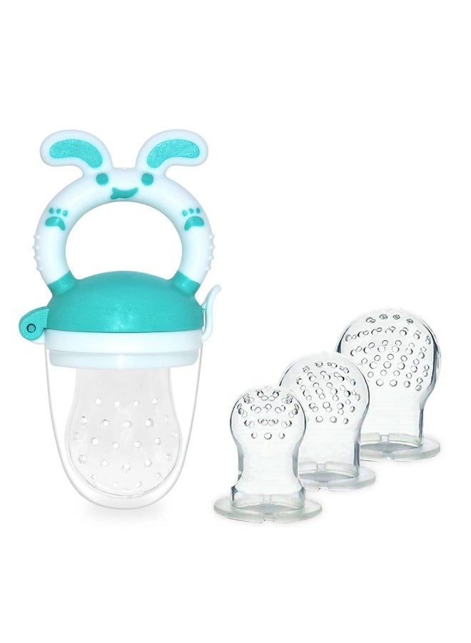 شيكو لهاية لتغذية الفاكهة للأطفال (شيكو) ( عضاضة فواكه ) – مغذي طعام طازج + 2 غيار اضافى - Image 1