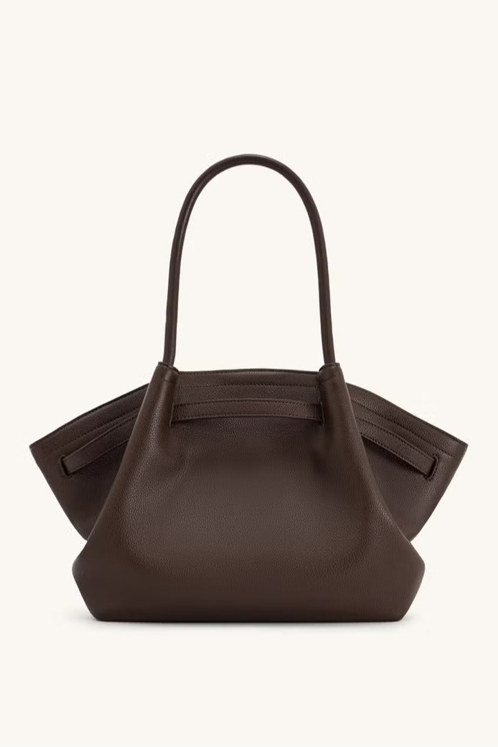 JW PEI Hana Medium Tote Bag - Dark Brown - Image 5