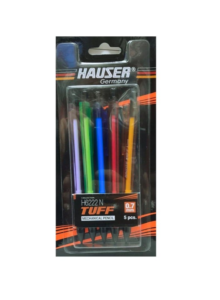 Hauser Germany قلم رصاص ميكانيكي توف 0.7 مم (عبوة من 5) - Image 2