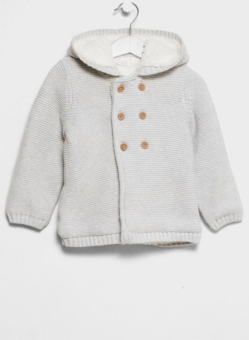 F&F Infant Hooded Cardigan