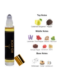 ESSENTIAL ATTAR OIL: Unisex Perfume Oil | Non-Alcoholic & Vegan Ittar Roll-On Perfume, 10ml - Inspired by Dior Sauvage (W3-KICK) - pzsku/Z12791E839902DFD36017Z/45/_/1715601177/eacc1d3b-900d-4bd6-bce7-4279fe82599a