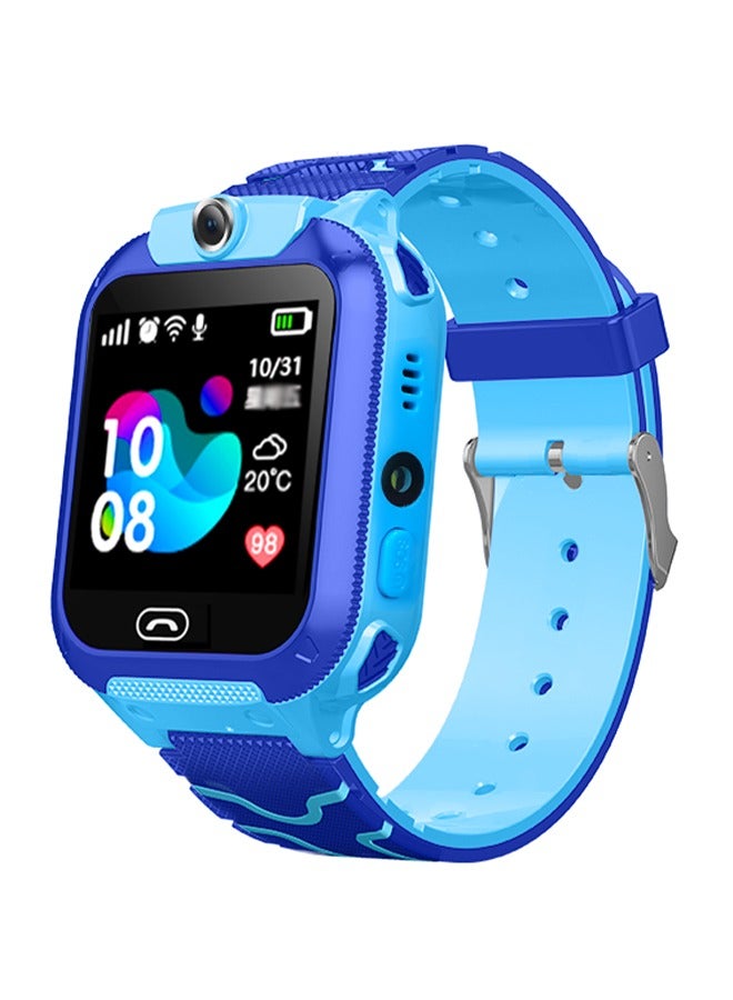 Children's Watch,Touch Smart Watch,Rechargeable,Suitable for Children over 5 Years Old(Blue) - Image 1