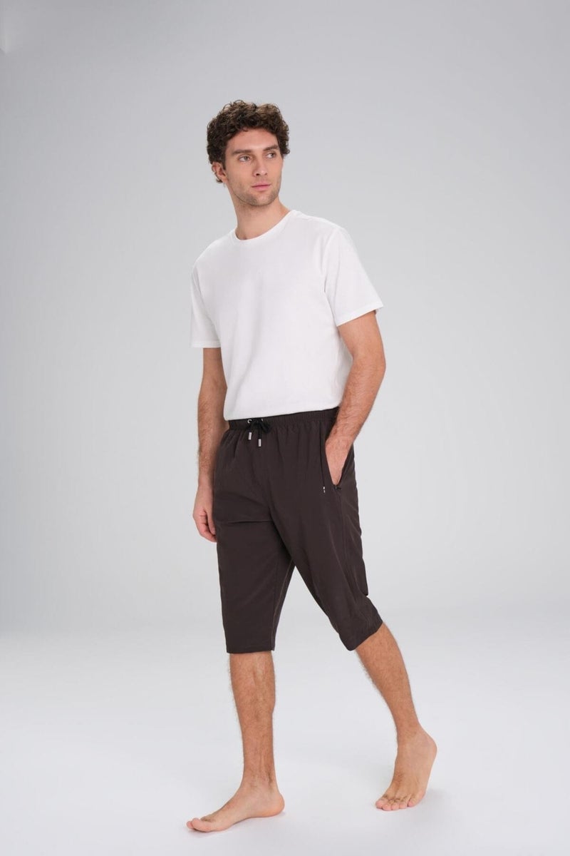 Haşema Khaki Long Men's Pool and Sea Shorts 24-25 - Image 3