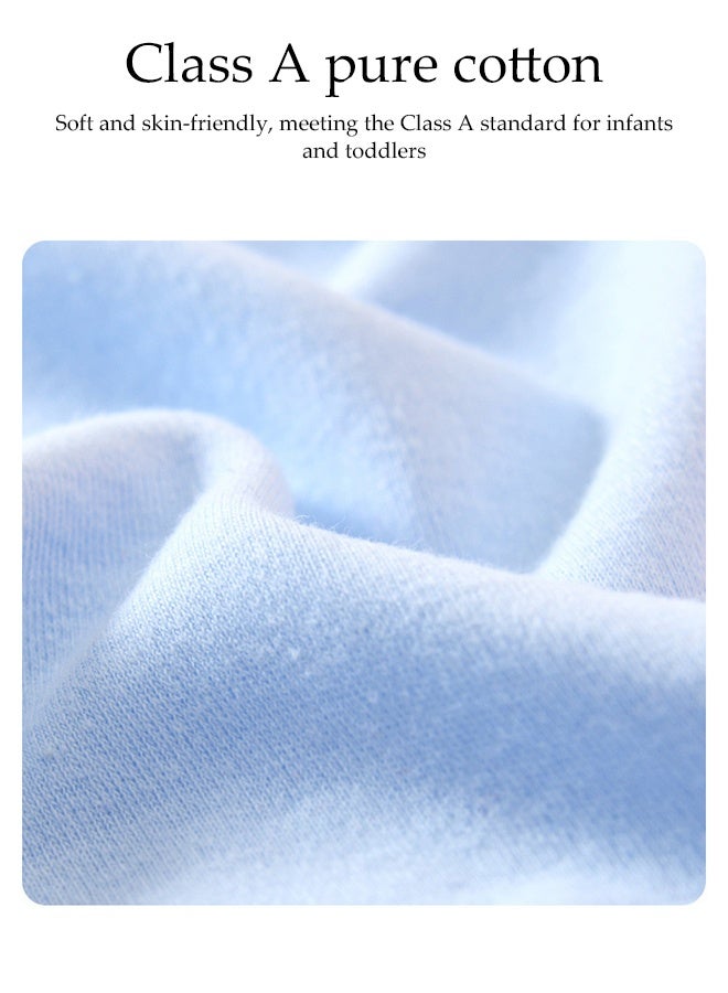 DUNISO مجموعة هدايا للأطفال حديثي الولادة 18 قطعة، مجموعة هدايا ملابس حديثي الولادة، مجموعة ملحقات ملابس الأطفال، مريحة وقابلة للتنفس، متاحة في جميع الفصول، مناسبة للأطفال حتى ارتفاع 59 سم - Image 2