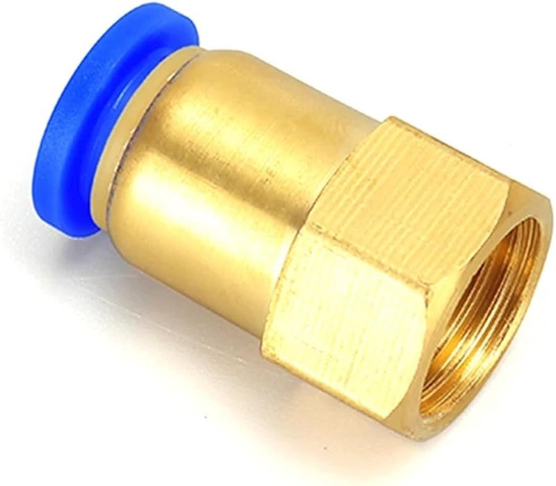 Pneumatic Brass Quick Connector 1 4 BSP Female Thread PCF8 01 Air Hose Fitting - Image 5