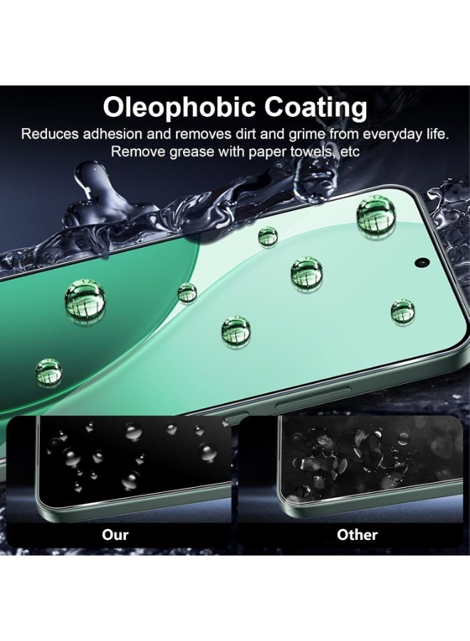 general Compatible with OPPO Reno14 F 5G Tempered Glass, 【2+2 Pack】 Screen Protector and Camera Lens Protector, 9H Hardness HD Anti-Scratch Tempered Glass Protective Film - Image 2