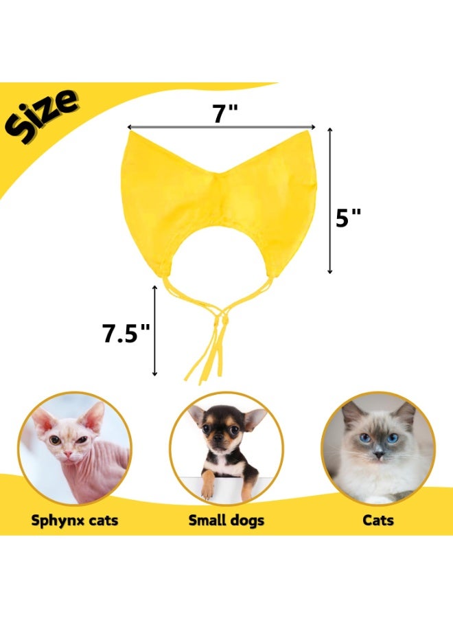 Pet Shower Cap Waterproof for Sphynx Reusable Hearing Protection with Adjustable Strap for House Cats Small Dogs Puppy Pet Grooming Accessories - Image 2