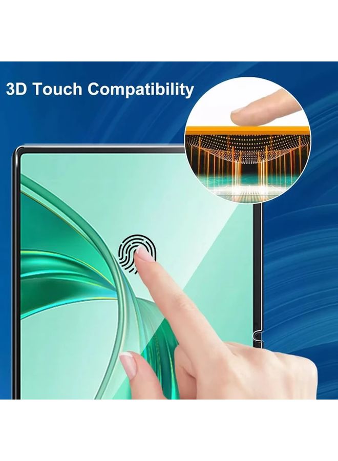 2Pcs 9H Tempered Glass Screen Protector For Honor Pad X9 Scratch Resistant Easy Install - Image 3