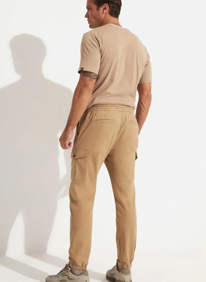جون Casual Cargo Pocket Jogger Pants