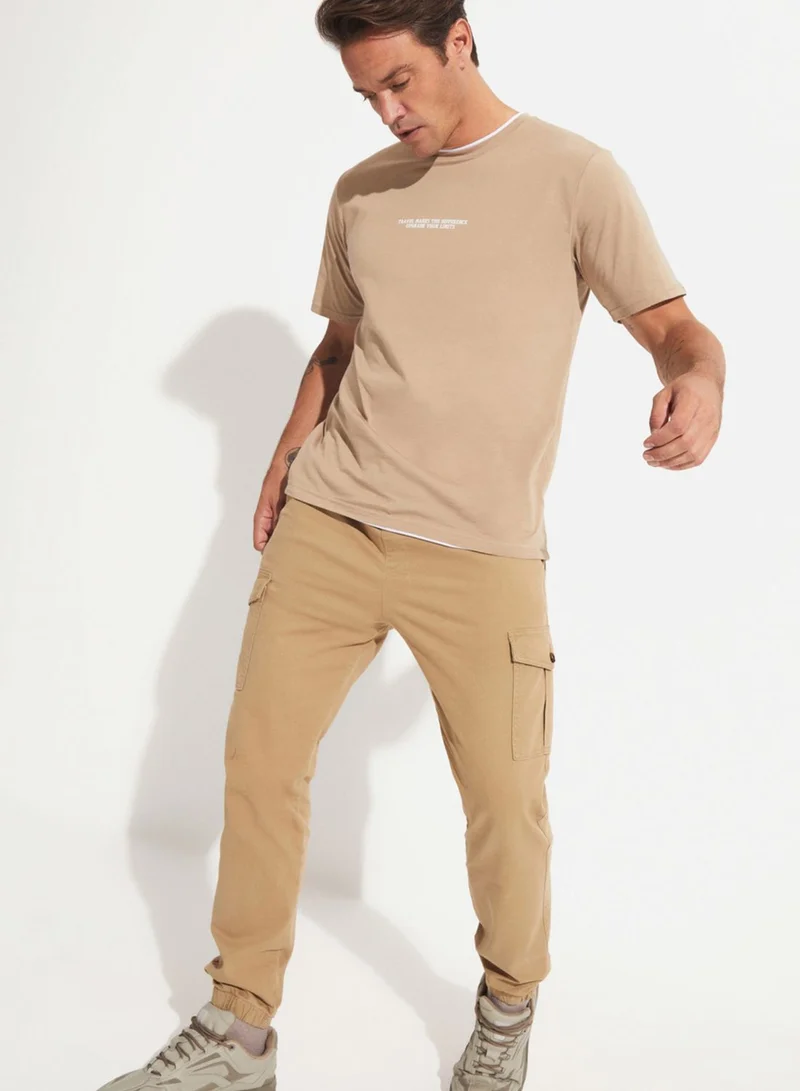 جون Casual Cargo Pocket Jogger Pants