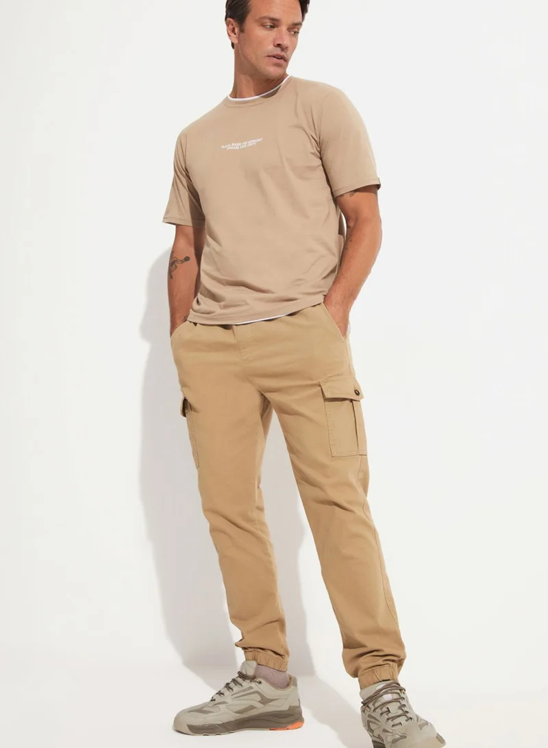 جون Casual Cargo Pocket Jogger Pants