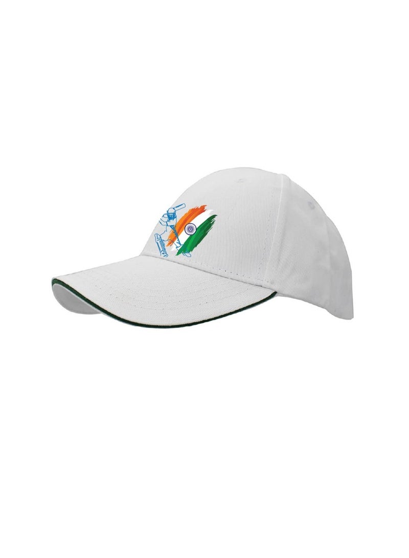 India Cricket Sports Fans Baseball Caps for Both Men and Women With Metal Adjustable Buckle Closure - Perfect for Outdoor Activities, Matches, and Everyday Wear - Image 2