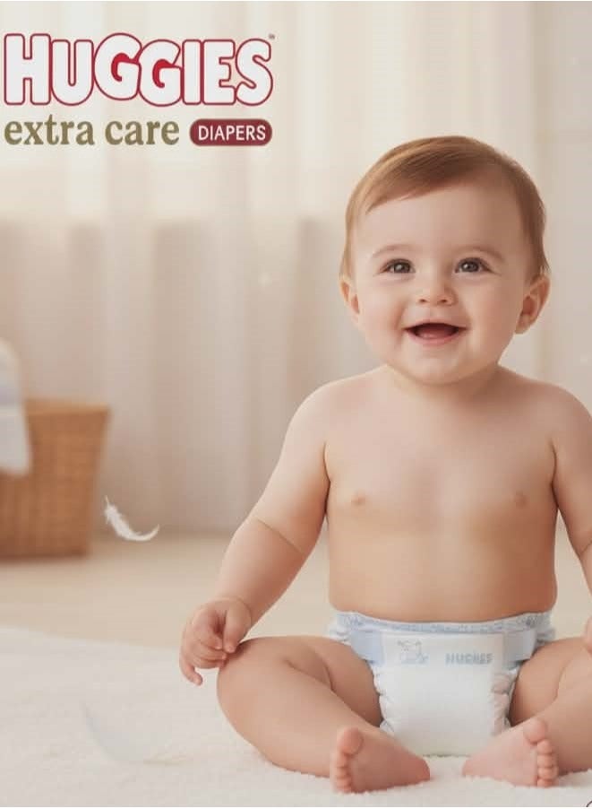 Huggies Extra Care Size 3 – 42 Diapers (4-9 kg) - Image 3
