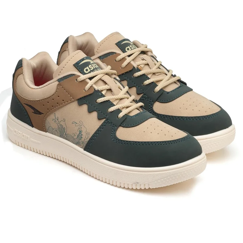 أسيان Stylish Casual Mid Top Sneakers for Men and Boys