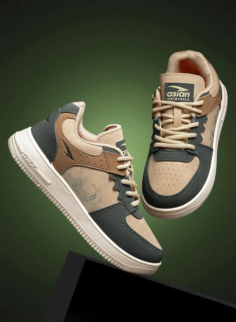 Asian  Stylish Casual Mid Top Sneakers for Men and Boys for Men | Best Price UAE