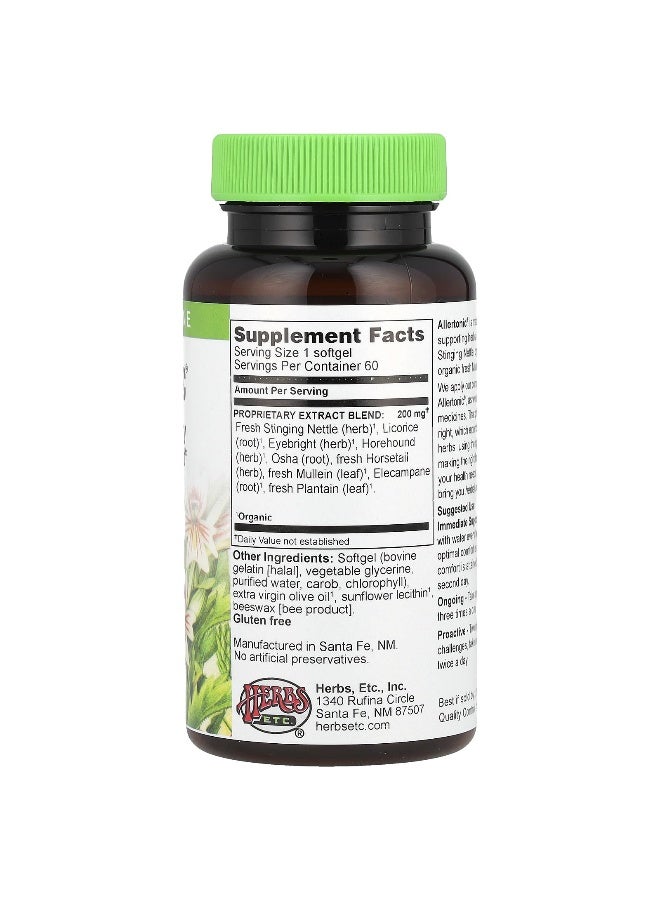 Herbs Etc., Allertonic®, 60 Softgels (Packaging may vary) - Image 2