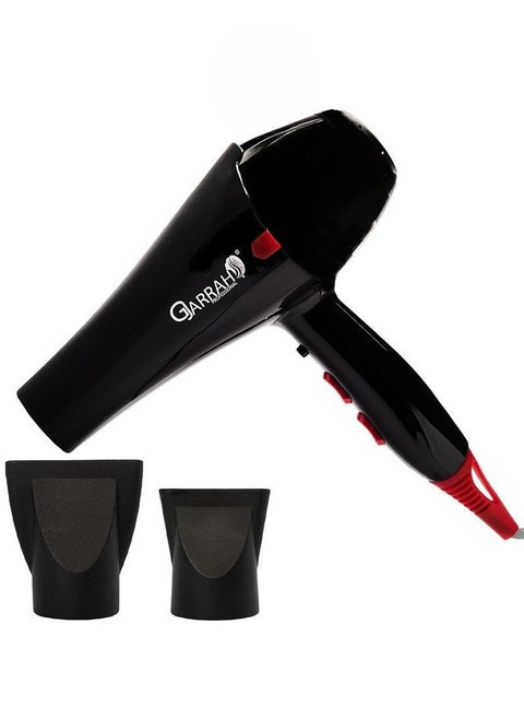Professional Hair Dryer Black/Red