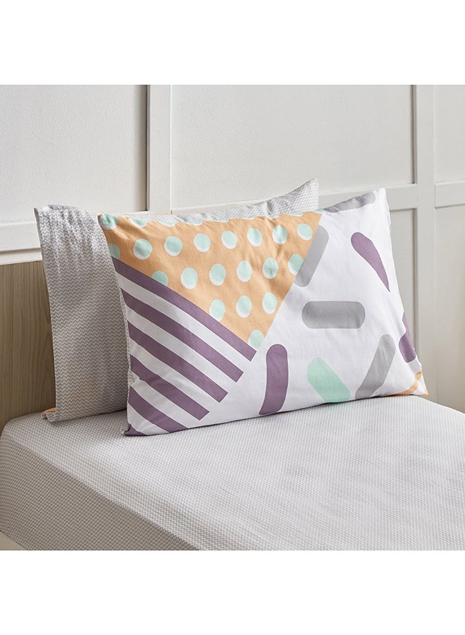 Home Box Playland Whimsical Kapas 2-Piece Cotton Pillow Cover Set 50 x 75 cm  - Image 1