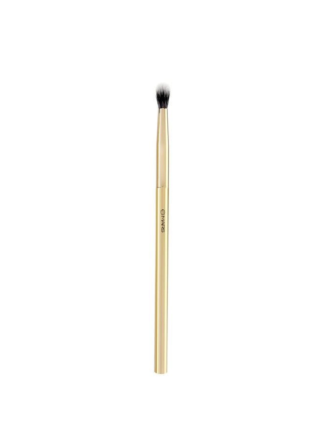 MARS Artist's Arsenal Professional Small Blending Eyeshadow Makeup Brush | Feather Soft Touch | Precise Synthetic Bristle | Perfect for Eyeshadow | Luxe Packaging Makeup Brush (Golden) - Image 2