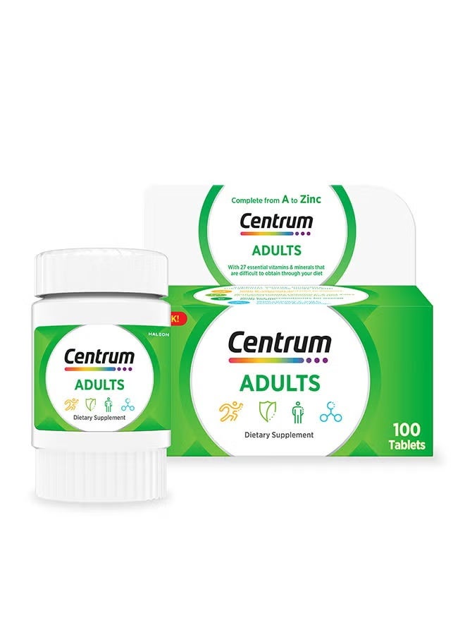Centrum Men Centrum Adult Multivitamin, 100 Tablets - Image 1