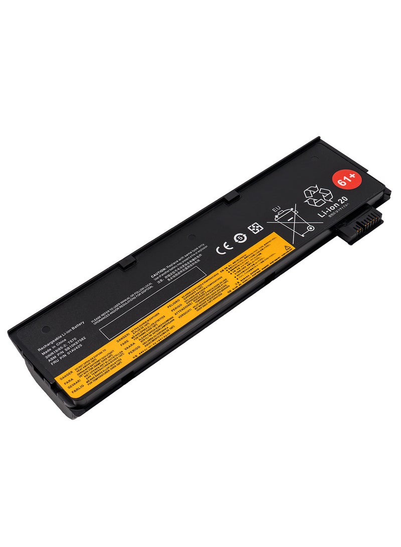 Laptop Battery for Lenovo ThinkPad T470 70 A475 A485 T480 T580 P51S P52S TP25 SB10K97579, SB10K97580, SB10K97581, SB10K97582, SB10K97583, SB10K97584, SB10K97585, SB10K97597 - Image 1