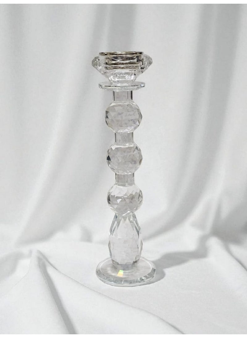 مبخرة وحامل شمع عمودية من الكريستال الفاخر - Image 2