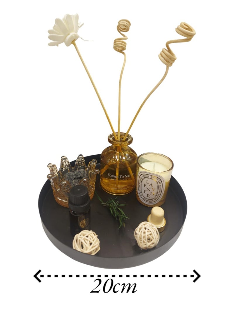 LIFE Home Aromatherapy Kit With Flower Scent Steel Tray  - Image 2