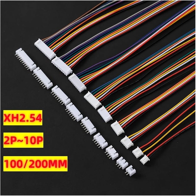 XH2 54 Connector Set 5 Pairs Male Female Plug Socket 2 3 4 5 6 7 8 9 10 Pin Zh1 5mm Length 100MM 10P - Image 4
