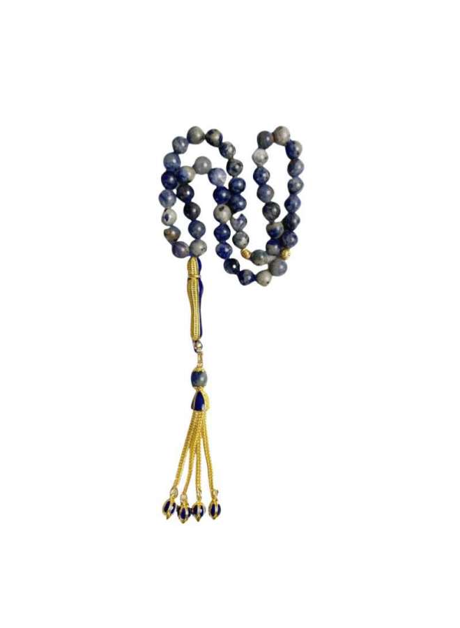 YIXIA Bestseller 8mm 45 Stone Gold Tassel Bracelet Muslim Tasbih Prayer Beads - Image 5