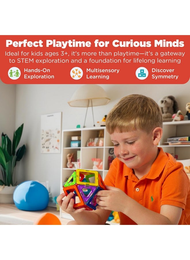 Magformers Rainbow 26Pc Set | Magnetic Tiles Building Blocks, Educational Stem Toy Set | Magnetic Building Tiles For Kids To Develop Problem-Solving Abilities And Shape Recognition  - Image 5