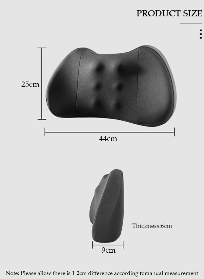 DUNISO Lumbar Support Pillow for Office Car Back Support Pillow with Memory Foam Pad Back Cushion for Back Pain Relief Improve Posture Cushion - Image 4