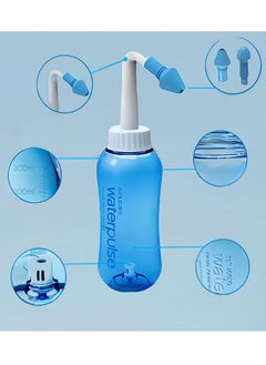 waterpulse Allergic Sinus & Asthma Preventer Irrigator Blue 300ml  - Image 1