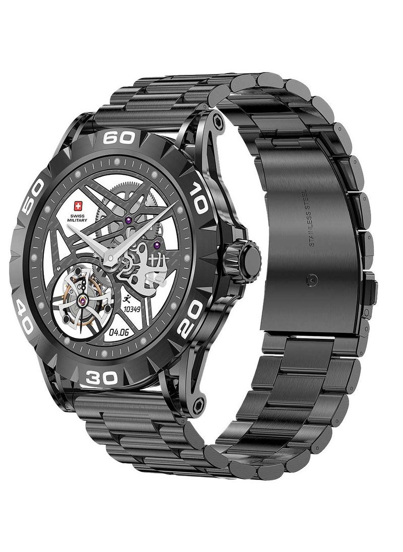 SWISS MILITARY - Dom 2 smart watch 1.39″ HD display - Image 1