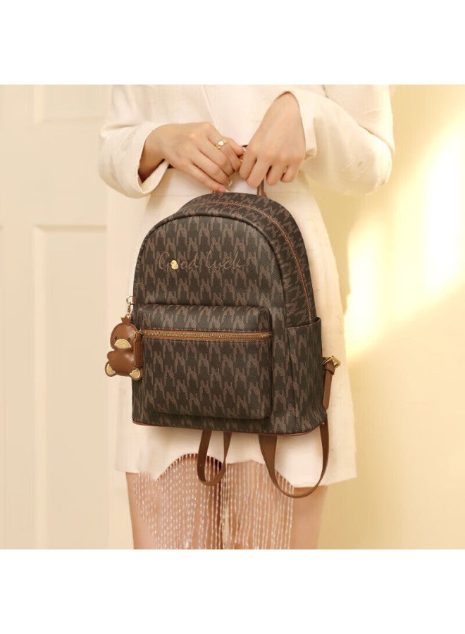 Nucelle Backpack For Women, Fashion Backpack, College Student Schoolbag, Large Capacity Bag, Duck-shaped Women's Bag, Birthday 520 Gift - Image 2