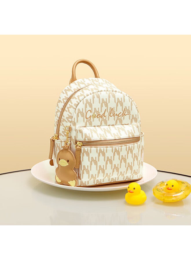 Nucelle Backpack For Women, Fashion Backpack, College Student Schoolbag, Large Capacity Bag, Duck-shaped Women's Bag, Birthday 520 Gift - Image 4