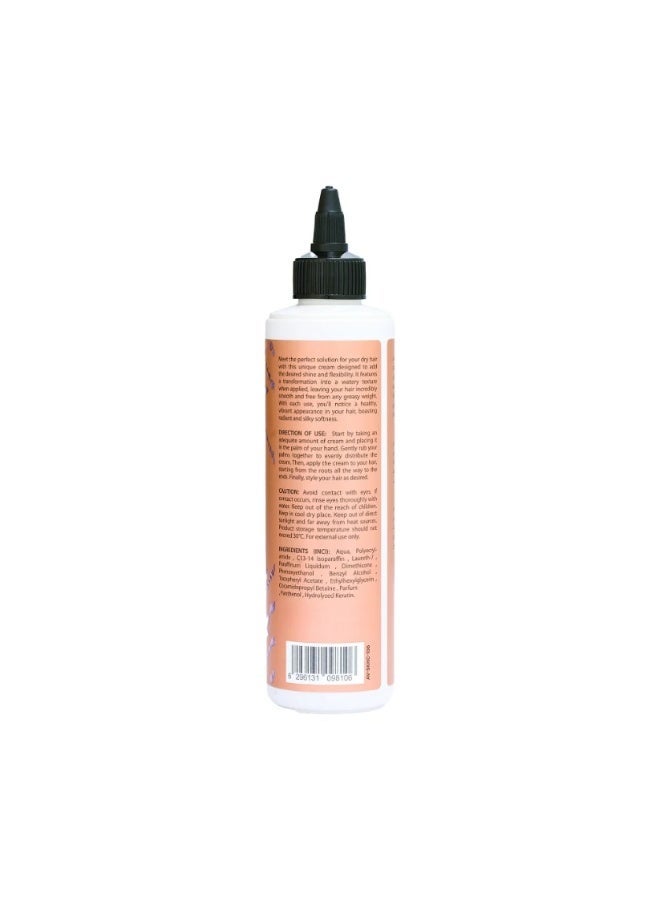 Anvati Keratin Extract Magic Water Cream 250ml – Deep Hydrating Hair Treatment for Dry & Damaged Strands, Lightweight Repair Formula for Smooth, Soft, Shiny Styling - Image 3