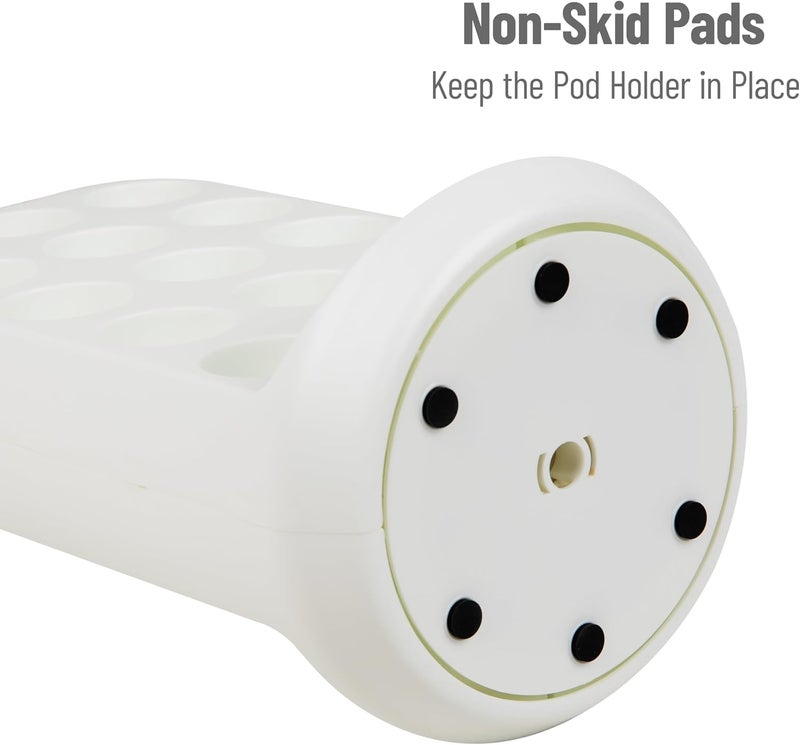 Mind Reader Carousel Coffee Pod Holder - White, Holds 30 Pods - Image 5