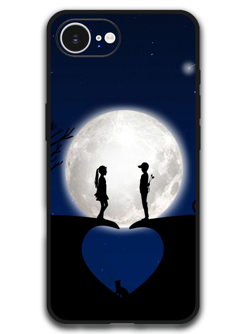 ثيودور حافظة متوافقة مع هاتف ابل ايفون 16e 6.1 بوصة غطاء حماية مضاد للصدمات - قلب مزدوج - Image 1