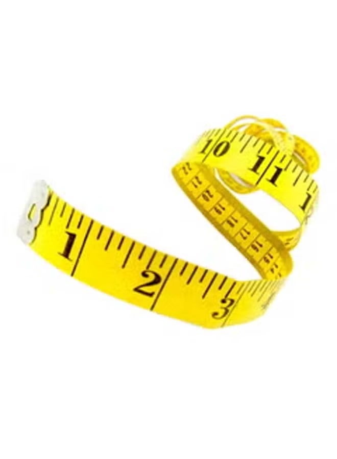 3-Piece Measuring Tape MSM-3617 Yellow/Black 