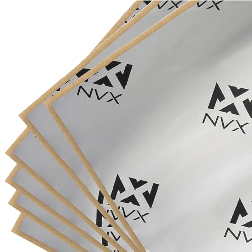 NVX® SDBP40 90 mil Thick 36 sqft. Car Sound Damping Mat, Butyl Automotive Sound Deadener, Audio Noise Vibration Insulation and Dampening (Nine 18” x 32” Sheets) - Image 1