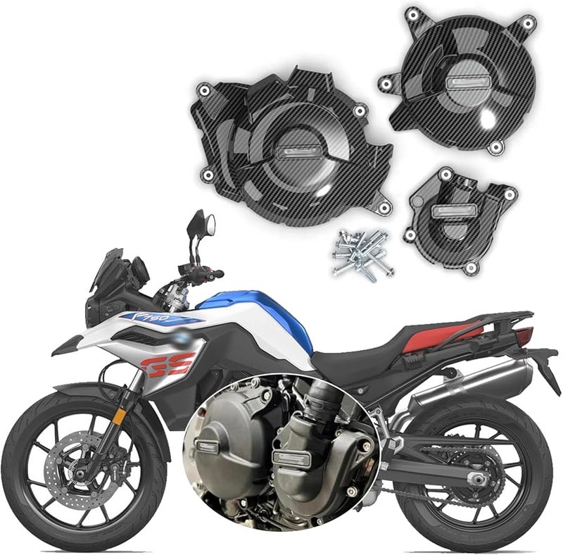 غطاء حماية محرك الطباعة المائية لسيارات BMW F750GS F850GS موديلات 2024 2025 - Image 1
