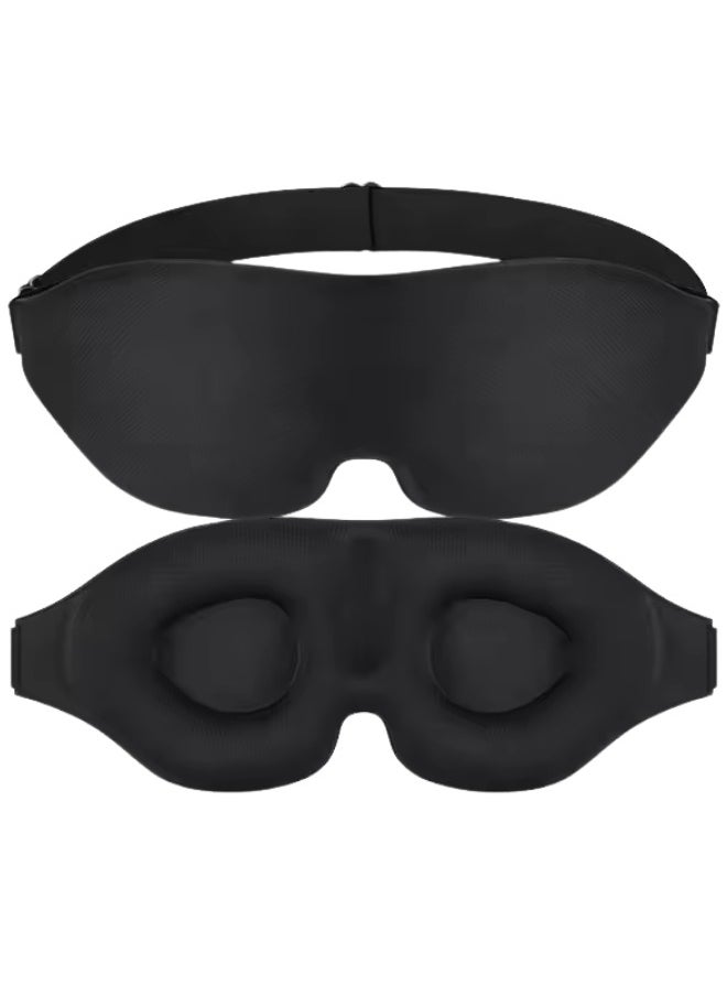 Outdoor.Market Silk Sleeping Eye Mask – Ultra Soft, Light-Blocking & Adjustable for Deep Sleep, Travel & Naps  - Image 1