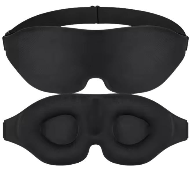 Outdoor.Market Silk Sleeping Eye Mask – Ultra Soft, Light-Blocking & Adjustable for Deep Sleep, Travel & Naps - Image 1
