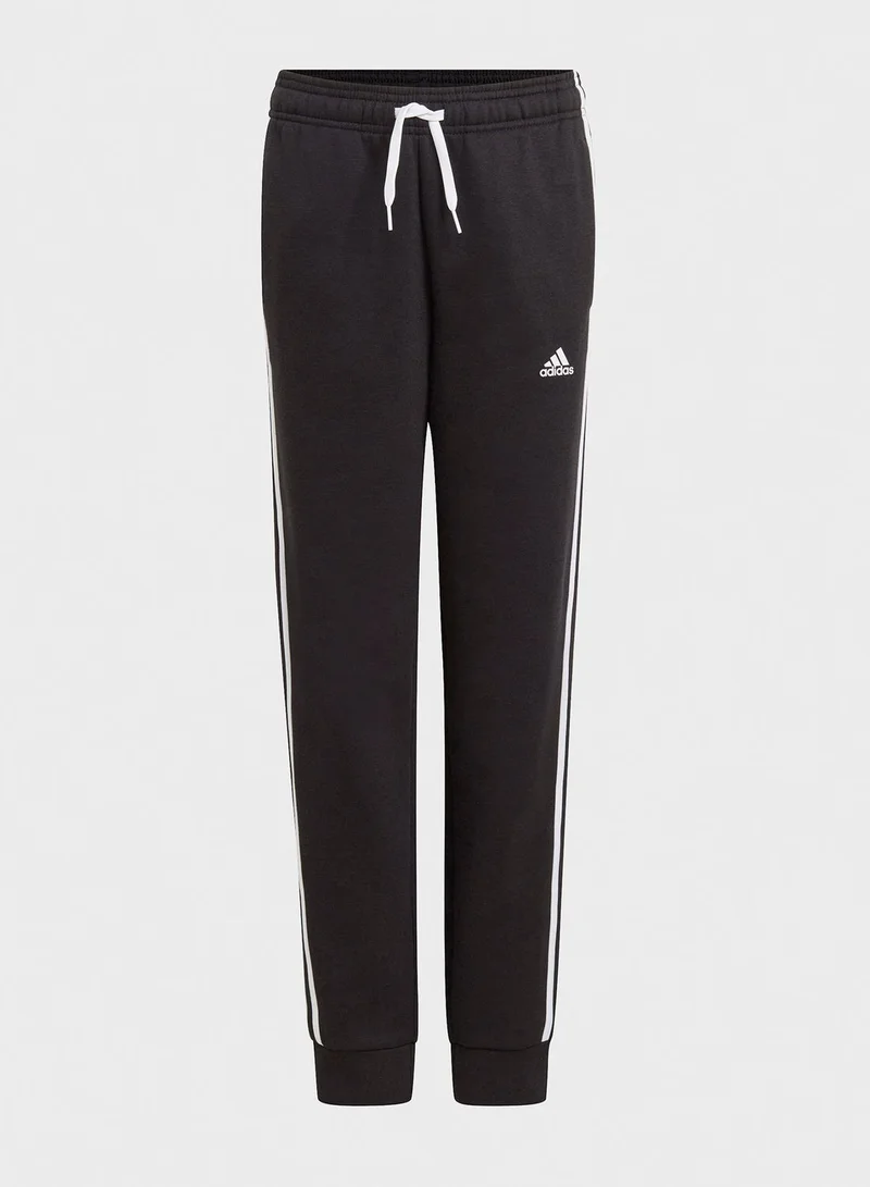 Adidas Youth 3 Stripe Sweatpants
