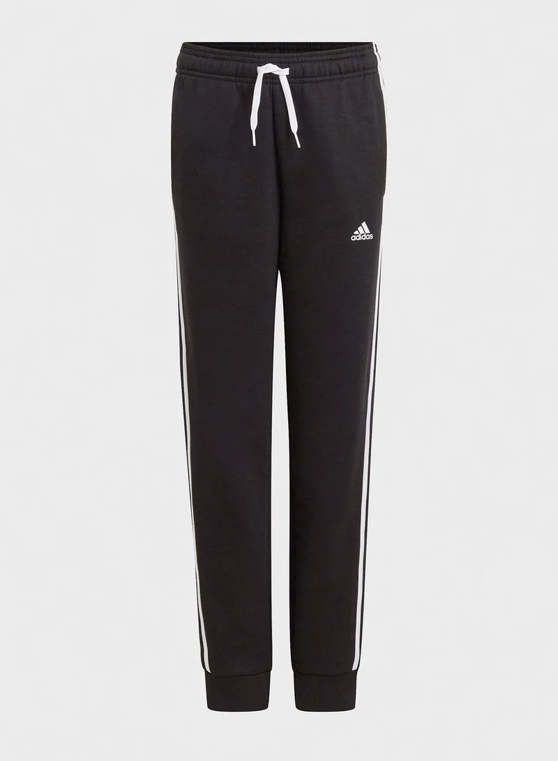 Adidas Youth 3 Stripe Sweatpants