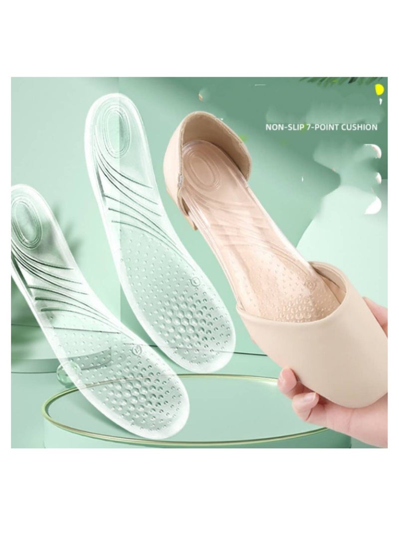 OASIS-TH 1 Pair Silicone Gel Insole  For High Heels Anti Slip , Women Shoes Inserts Pain Relief - Image 1